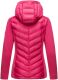 Navahoo Nimm mich mit Damen Fleece Hybrid Jacke Trekking Wanderjacke Pink-Gr.M