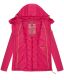 Navahoo Nimm mich mit Womens Fleece Hybrid Jacket Trekking Pink-Gr.M