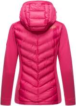 Navahoo Nimm mich mit Womens Fleece Hybrid Jacket Trekking Pink-Gr.L