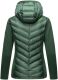 Navahoo Nimm mich mit Womens Fleece Hybrid Jacket Trekking Dunkelgrün-Gr.XS
