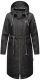 Navahoo Josinaa ladies spring jacket light coat with hood - Black-Gr.S
