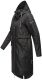 Navahoo Josinaa ladies spring jacket light coat with hood - Black-Gr.S