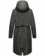 Navahoo Josinaa ladies spring jacket light coat with hood - Anthracite-Gr.S