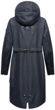 Navahoo Josinaa ladies spring jacket light coat with hood - Navy-Gr.S