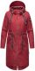 Navahoo Josinaa ladies spring jacket light coat with hood - Bordeaux-Gr.XS