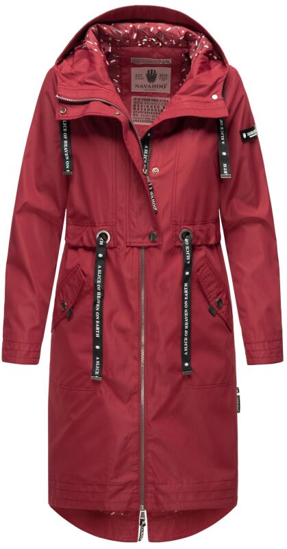 Navahoo Josinaa Damen &Uuml;bergangs Mantel Bordeaux-Gr.M