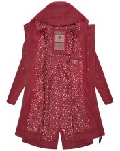 Navahoo Josinaa Damen &Uuml;bergangs Mantel Bordeaux-Gr.M