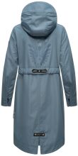 Navahoo Josinaa ladies spring jacket light coat with hood - Blue-Gr.S