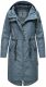 Navahoo Josinaa ladies spring jacket light coat with hood - Blue-Gr.S