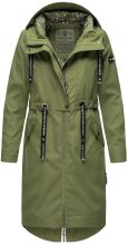 Navahoo Josinaa Damen Übergangs Mantel Olive-Gr.XS