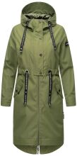 Navahoo Josinaa Damen Übergangs Mantel Olive-Gr.XS
