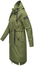 Navahoo Josinaa Damen Übergangs Mantel Olive-Gr.XS