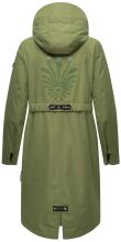 Navahoo Josinaa Damen Übergangs Mantel Olive-Gr.XS