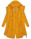 Navahoo Josinaa ladies spring jacket light coat with hood - Yellow-Gr.XS
