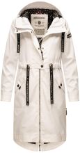 Navahoo Josinaa ladies spring jacket light coat with hood - White-Gr.XS