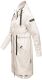 Navahoo Josinaa ladies spring jacket light coat with hood - White-Gr.XS