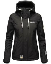 Marikoo Kleinezicke Damen Softshell Jacke Schwarz-Gr.M