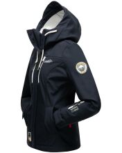 Marikoo Kleinezicke Damen Softshell Jacke Blau-Gr.XL