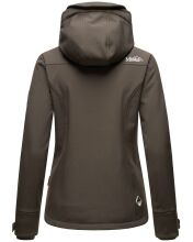 Marikoo Kleine Zicke Damen Softshell Fr&uuml;hling &Uuml;bergangs Jacke Anthrazit-Gr.M
