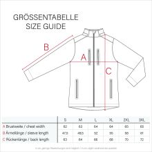 Marikoo Kleine Zicke Damen Softshell Frühling Übergangs Jacke Anthrazit-Gr.XL