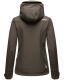 Marikoo Kleine Zicke Damen Softshell Frühling Übergangs Jacke Anthrazit-Gr.XL