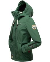 Marikoo Kleinezicke Damen Softshell Jacke Dus.Gr&uuml;n-Gr.XXL