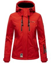 Marikoo Kleinezicke Damen Softshell Jacke Rot-Gr.S