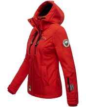 Marikoo Kleinezicke Damen Softshell Jacke Rot-Gr.S