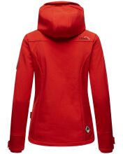 Marikoo Kleinezicke Damen Softshell Jacke Rot-Gr.L