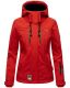 Marikoo Kleinezicke Damen Softshell Jacke Rot-Gr.L