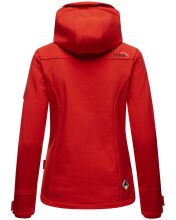 Marikoo Kleinezicke Damen Softshell Jacke Rot-Gr.XL