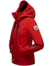 Marikoo Kleinezicke Damen Softshell Jacke Rot-Gr.XL