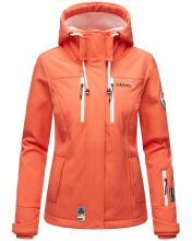 Marikoo Kleinezicke Damen Softshell Jacke Coral-Gr.XXL