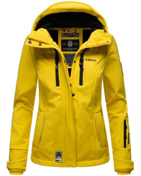 Marikoo Kleine Zicke ladies softsBright spring Jacket - Yellow-Gr.XS