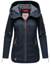 Navahoo Wekoo Damen Übergangsjacke mit Kapuze Navy...