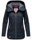 Navahoo Wekoo ladies spring jacket with hood - Navy-Gr.M