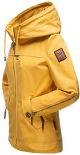 Navahoo Wekoo Damen Übergangsjacke mit Kapuze Senfgelb Größe XS - Gr. 34