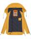 Navahoo Wekoo Damen Übergangsjacke mit Kapuze Senfgelb Größe XL - Gr. 42
