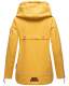 Navahoo Wekoo ladies spring jacket with hood - Mustard Yellow-MD-Gr.XS