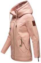 Navahoo Wekoo Damen &Uuml;bergangsjacke mit Kapuze Light Rose Gr&ouml;&szlig;e S - Gr. 36