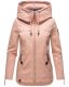 Navahoo Wekoo Damen Übergangsjacke mit Kapuze Light Rose Größe M - Gr. 38