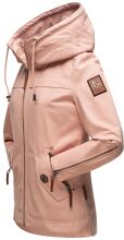 Navahoo Wekoo Damen &Uuml;bergangsjacke mit Kapuze Light Rose Gr&ouml;&szlig;e XXL - Gr. 44