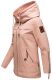 Navahoo Wekoo Damen Übergangsjacke mit Kapuze Light Rose Muster Größe S - Gr. 36