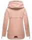 Navahoo Wekoo Damen Übergangsjacke mit Kapuze Light Rose Muster Größe S - Gr. 36