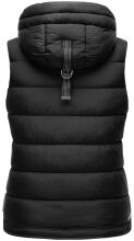 Marikoo Taisaa ladies quilted vest spring jacket - Black-Gr.S