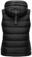 Marikoo Taisaa ladies quilted vest spring jacket - Black-Gr.XL