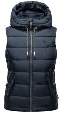 Marikoo Taisaa Damen Stepp Weste Übergangsjacke - Navy-Gr.M