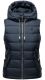 Marikoo Taisaa ladies quilted vest spring jacket - Navy-Gr.L