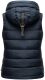 Marikoo Taisaa ladies quilted vest spring jacket - Navy-Gr.L