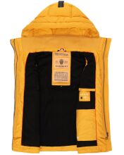 Marikoo Taisaa Damen Stepp Weste Übergangsjacke - Gelb-Gr.XS